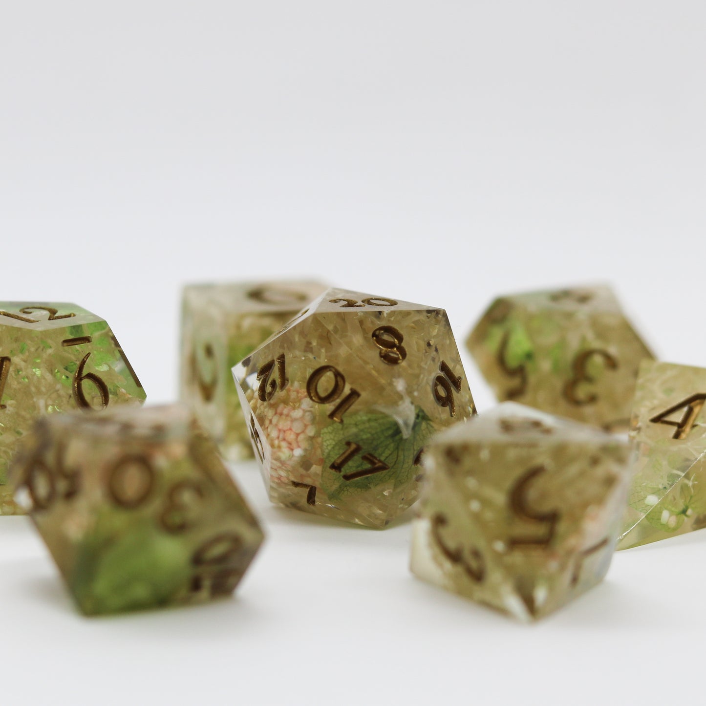 Spring Moss 7-Piece RPG Set