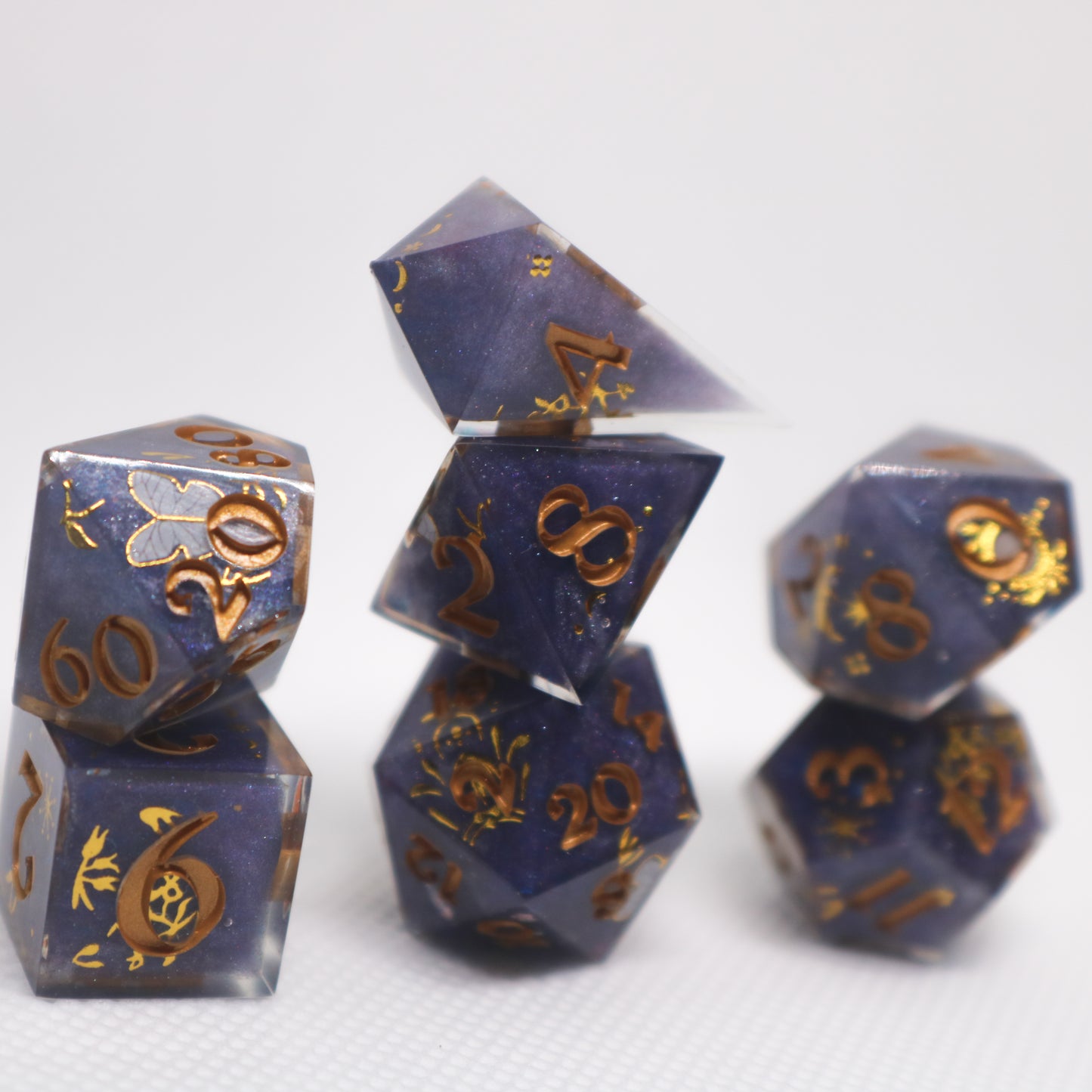 Purple Emperor 7-Piece RPG Set