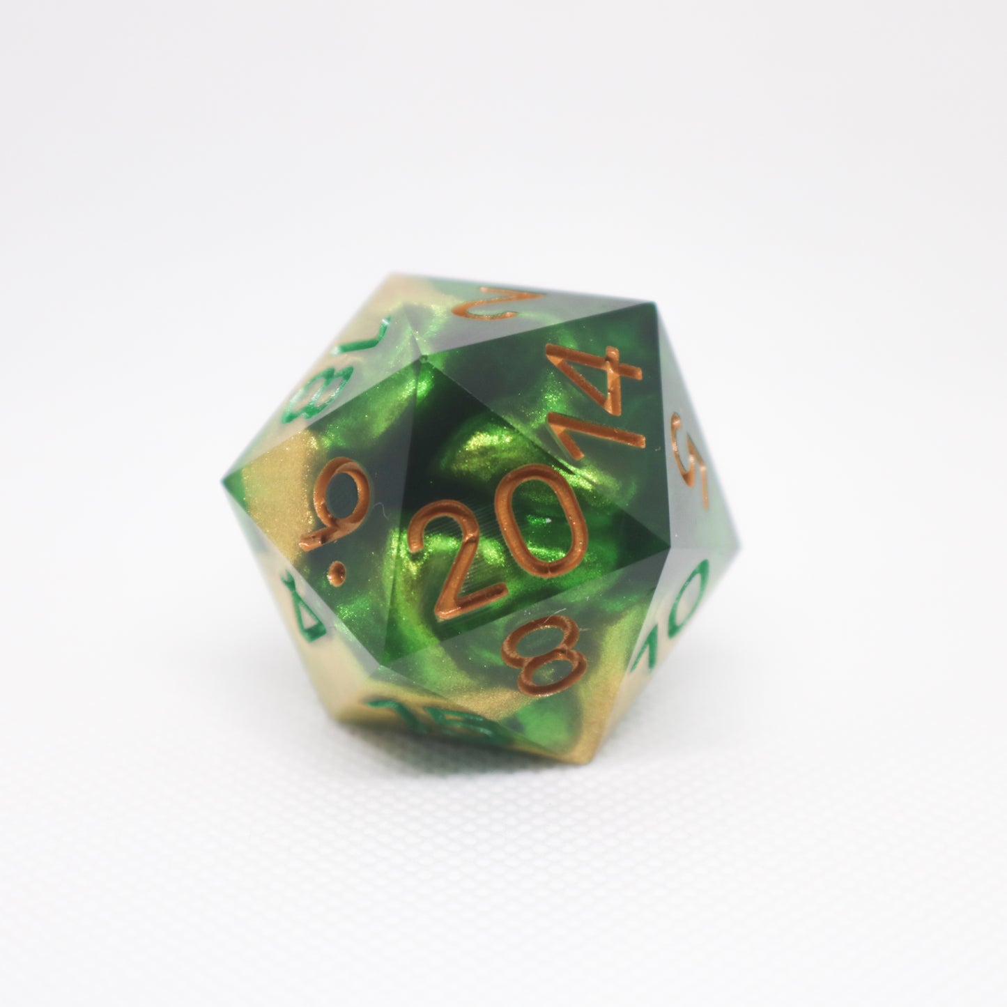 Green Gobby 30mm Chonky D20