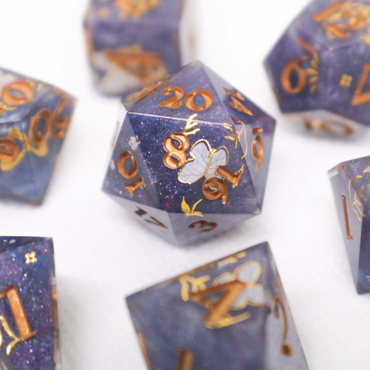 Purple Emperor 7-Piece RPG Set