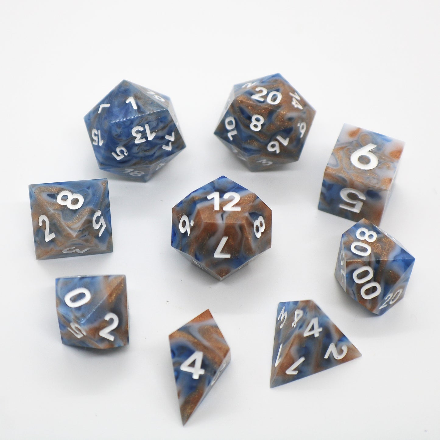 Lakeside Epoxy Resin Dice (Old Design)