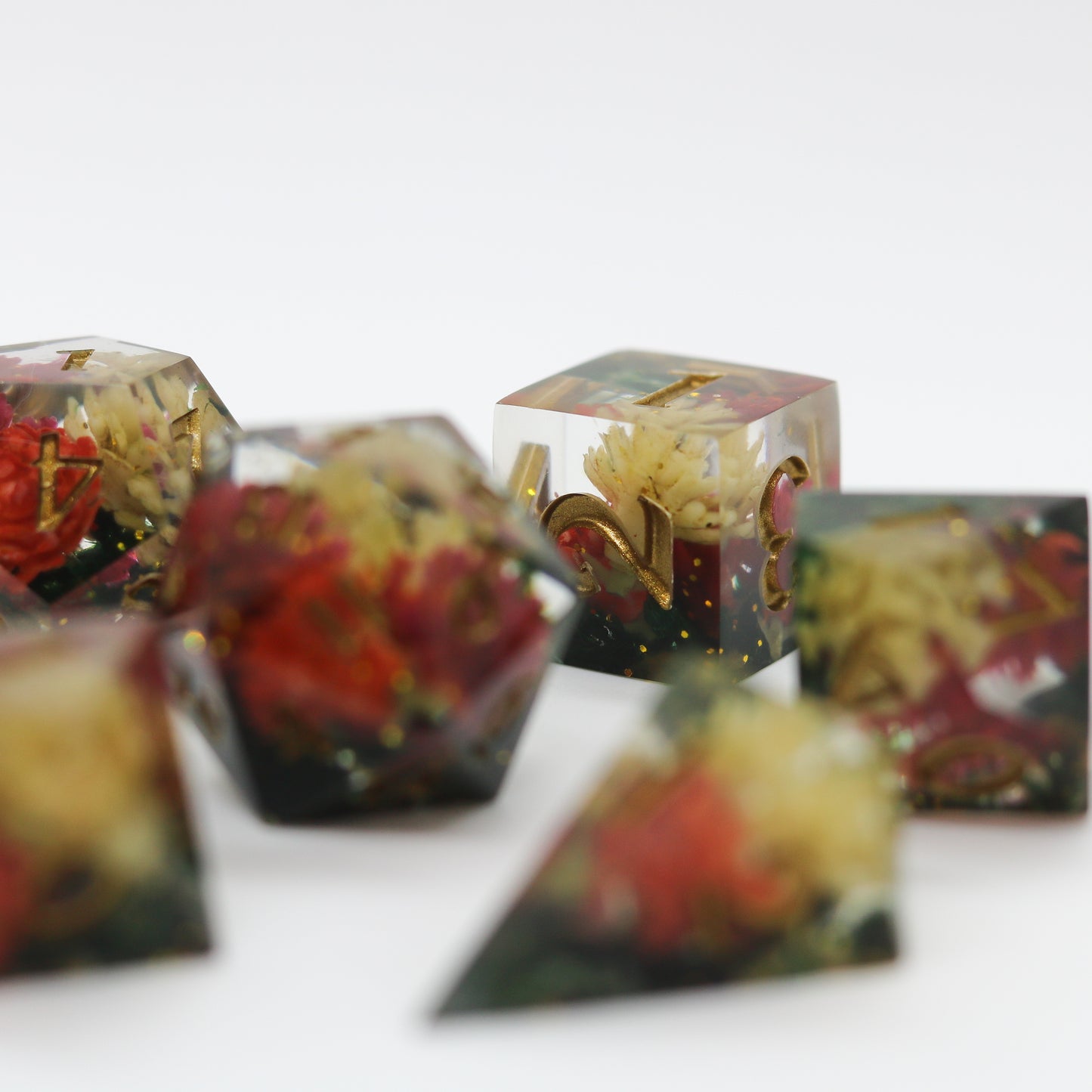 Autumn Frenzy Epoxy Resin Dice