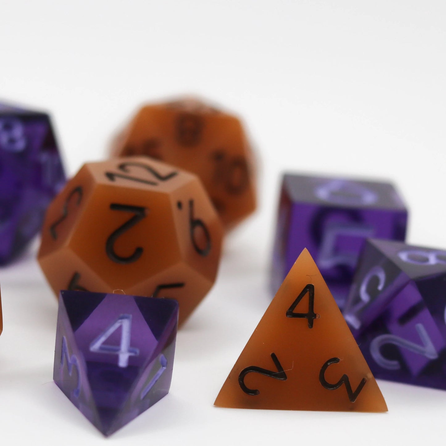 School Lunch Epoxy Resin Dice (Old Design)