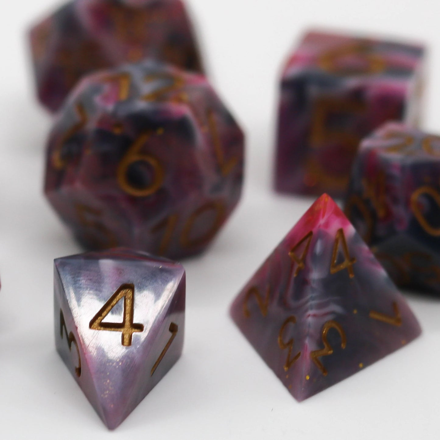 Sleepyhead Epoxy Resin Dice (Old Design)