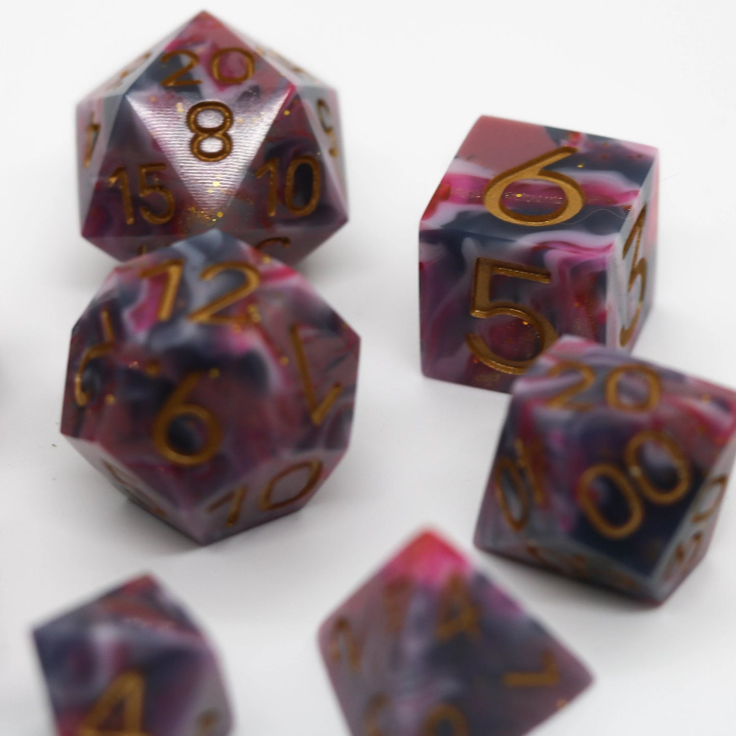 Sleepyhead Epoxy Resin Dice (Old Design)