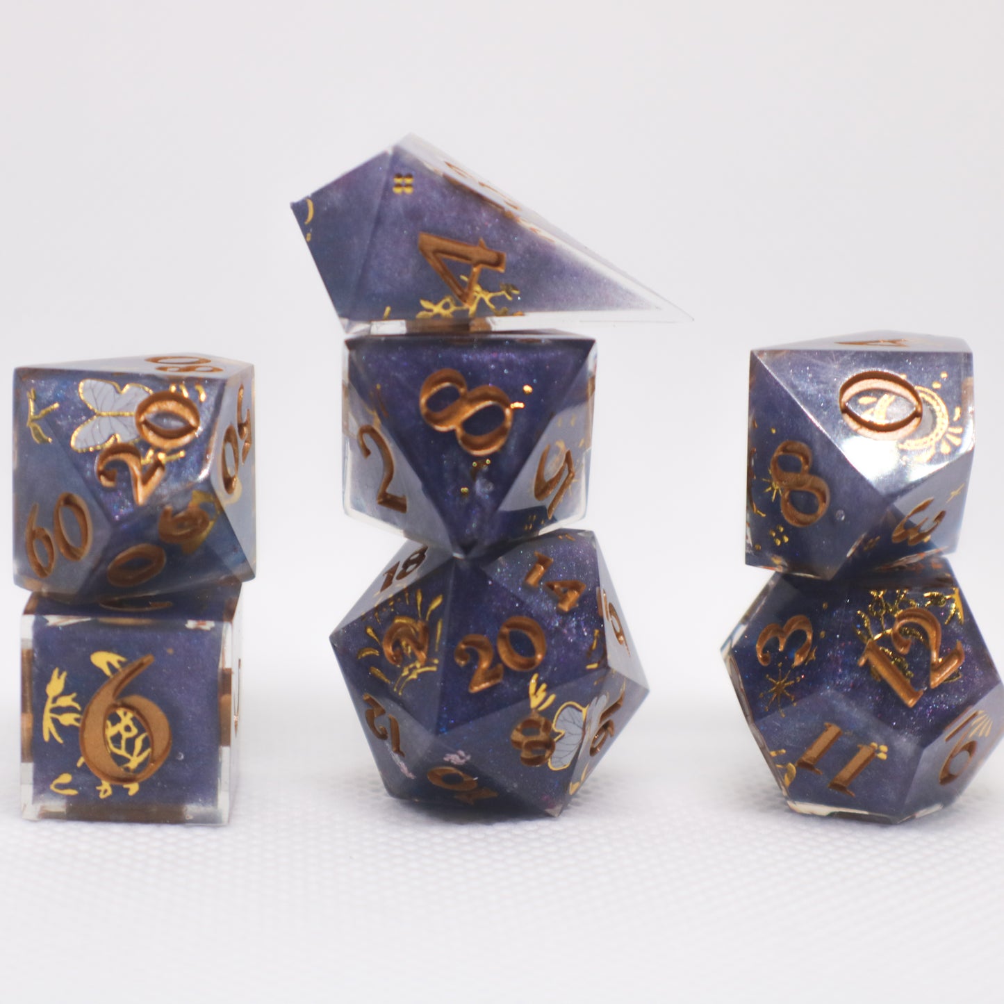 Purple Emperor 7-Piece RPG Set