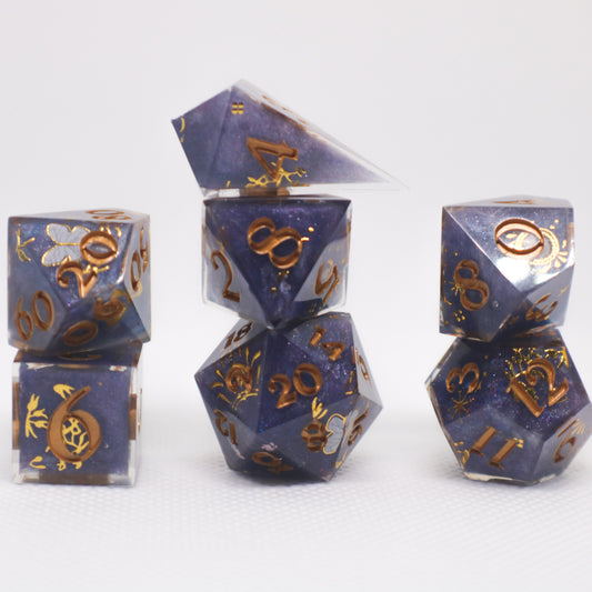 Purple Emperor 7-Piece RPG Set